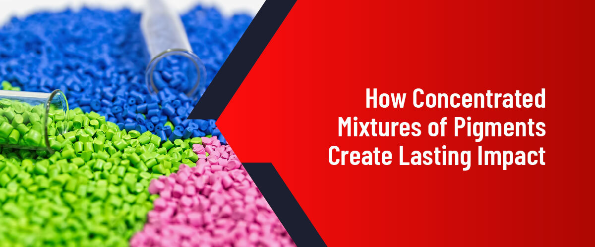 How Concentrated Mixtures of Pigments Create Lasting Impact